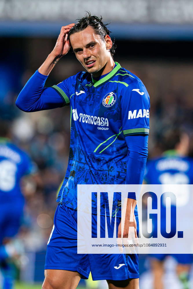 SOCCER - UEFA Conference League - Getafe CF vs. Lugano Photo by IPA ABACAPRESS.COM90041381 - MADRID, SPAIN - OCTOBER 21: Enes Unal of Getafe CF reacts during the 2026 27 UEFA Champions League Group Stage Matchday 3 game between Real Madrid CF and RB Leipzig at Santiago Bernabéu Stadium on October 21, 2026, in Madrid, Spain. (Tomas Garrido TGB Photo during the Getafe CF vs. Lugano UEFA Conference League soccer match in Getafe, Spain, on October 22, 2026 Getafe Spain