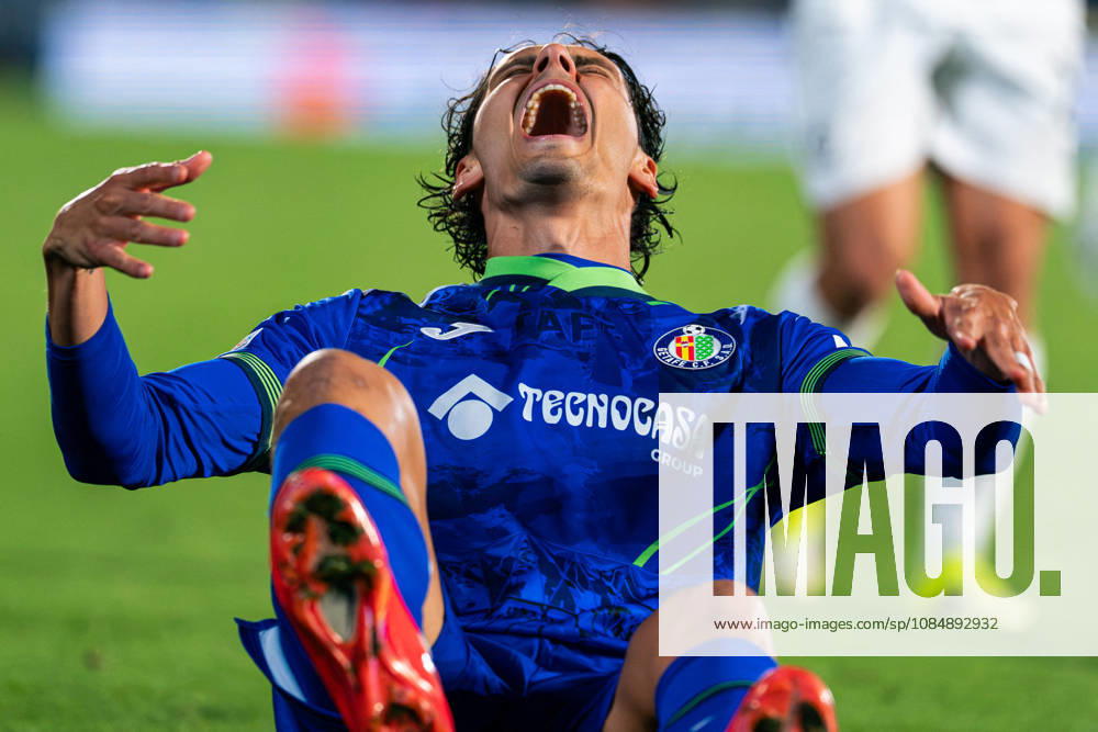 SOCCER - UEFA Conference League - Getafe CF vs. Lugano Photo by IPA ABACAPRESS.COM90041382 - MADRID, SPAIN - OCTOBER 21: Enes Unal of Getafe CF reacts during the 2026 27 UEFA Champions League Group Stage Matchday 3 game between Real Madrid CF and RB Leipzig at Santiago Bernabéu Stadium on October 21, 2026, in Madrid, Spain. (Tomas Garrido TGB Photo during the Getafe CF vs. Lugano UEFA Conference League soccer match in Getafe, Spain, on October 22, 2026 Getafe Spain