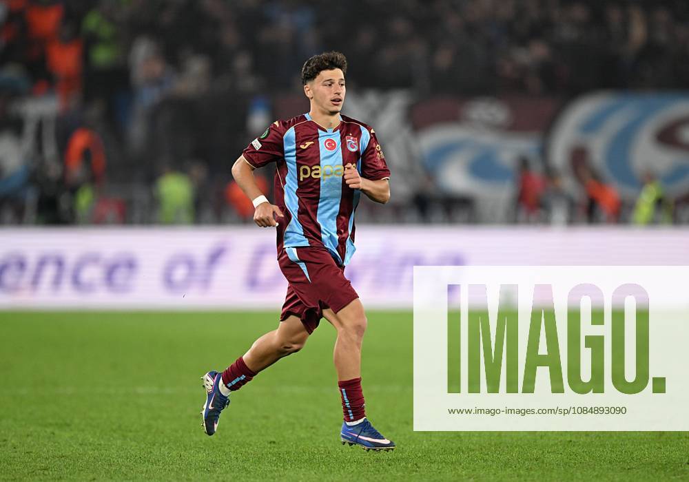 Trabzonspor v Hearts - UEFA Conference League TRABZON, TURKIYE - OCTOBER 22: Mustafa Kuzey Akcay of Trabzonspor competes during UEFA Conference League week 2 football match between Trabzonspor and Hearts at Papara Park in Trabzon, Turkiye on October 22, 2026. Hakan Burak Altunoz Anadolu Trabzon Turkey. Editorial use only. Please get in touch for any other usage.