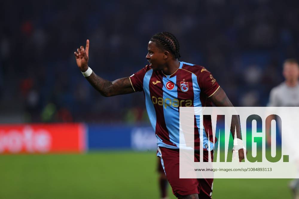 Trabzonspor v Hearts - UEFA Conference League TRABZON, TURKIYE - OCTOBER 22: Sidny Lopes Cabral of Trabzonspor reacts during UEFA Conference League week 2 football match between Trabzonspor and Hearts at Papara Park in Trabzon, Turkiye on October 22, 2026. Hasan Tascan Anadolu Trabzon Turkey. Editorial use only. Please get in touch for any other usage.