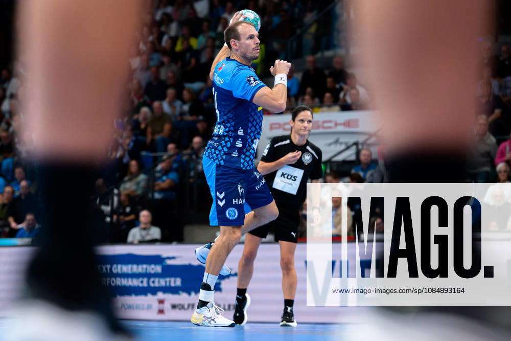 Stuttgart HBL 26 27 TVB Stuttgart SG BBM Bietigheim Kai Häfner Haefner Stuttgart Stuttgart Porsche Arena Baden-Württemberg Germany