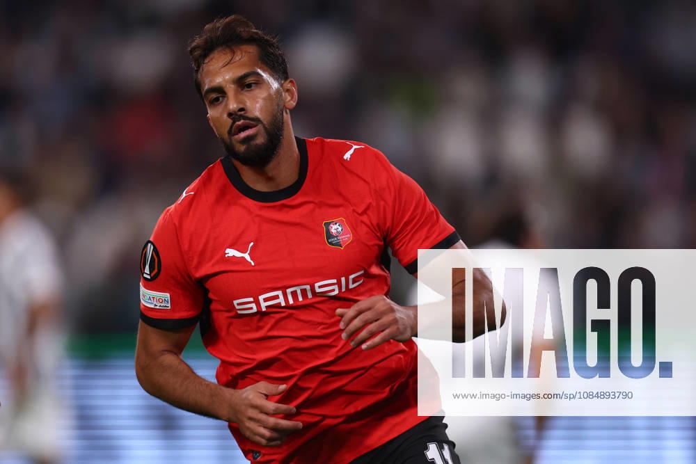 Juventus v Stade Rennais FC - UEFA Europa League 2026 27 League Phase MD3 Mousa Al-Tamari of Stade Rennais FC celebrates after scoring a goal during the UEFA Europa League 2026 27 League Phase MD3 match between Juventus Fc and Stade Rennais FC at Allianz Stadium on October 22 2026 in Turin, Italy . Torino Allianz Stadium Italy