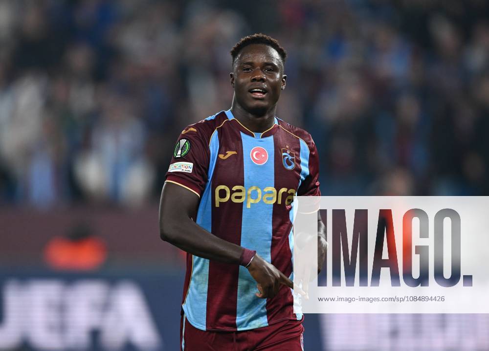 Trabzonspor v Hearts - UEFA Conference League TRABZON, TURKIYE - OCTOBER 22: Franculino of Trabzonspor celebrates after a goal during UEFA Conference League week 2 football match between Trabzonspor and Hearts at Papara Park in Trabzon, Turkiye on October 22, 2026. Hakan Burak Altunoz Anadolu Trabzon Turkey. Editorial use only. Please get in touch for any other usage.