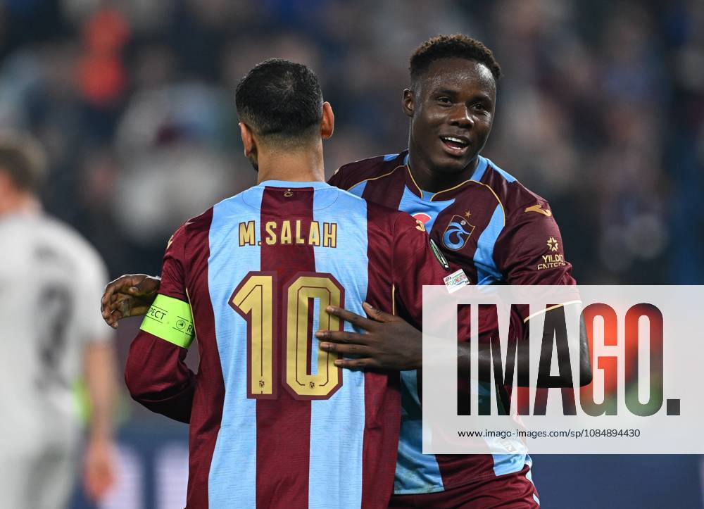 Trabzonspor v Hearts - UEFA Conference League TRABZON, TURKIYE - OCTOBER 22: Franculino of Trabzonspor celebrates after a goal during UEFA Conference League week 2 football match between Trabzonspor and Hearts at Papara Park in Trabzon, Turkiye on October 22, 2026. Hakan Burak Altunoz Anadolu Trabzon Turkey. Editorial use only. Please get in touch for any other usage.