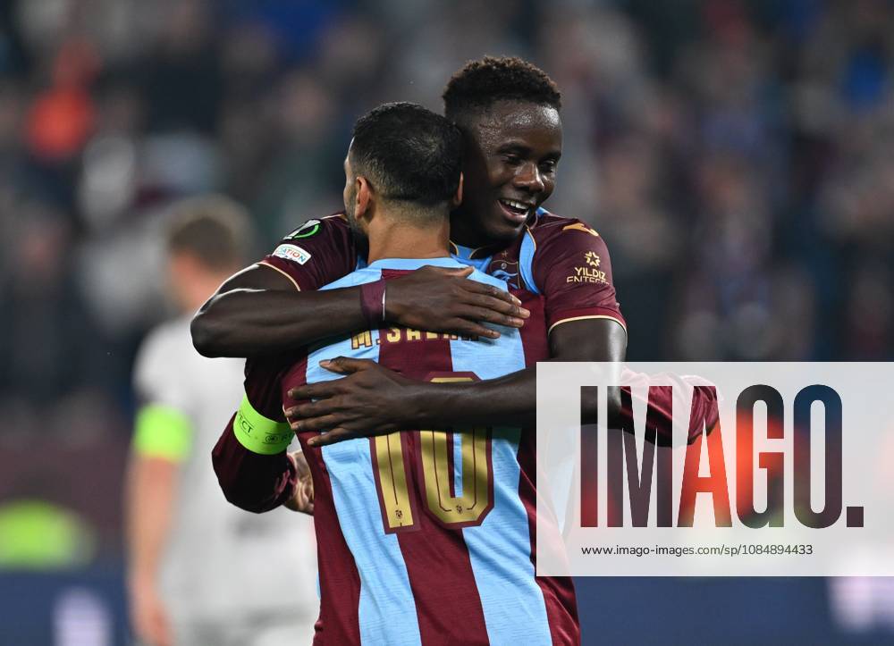 Trabzonspor v Hearts - UEFA Conference League TRABZON, TURKIYE - OCTOBER 22: Franculino of Trabzonspor celebrates after a goal during UEFA Conference League week 2 football match between Trabzonspor and Hearts at Papara Park in Trabzon, Turkiye on October 22, 2026. Hakan Burak Altunoz Anadolu Trabzon Turkey. Editorial use only. Please get in touch for any other usage.