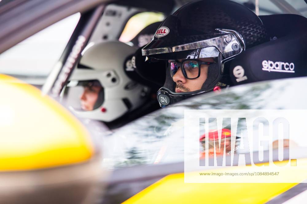 AUTO - CRITERIUM DES CEVENNES 2026 DUMOULIN Quentin, VIALLET Julie, Peugeot 208 FR6, portrait during the Critérium des Cévennes 2026, 8th round of the Championnat de France des Rallyes 2026, from October 23 to 24, 2026 in Brissac, France - BrissacFrance