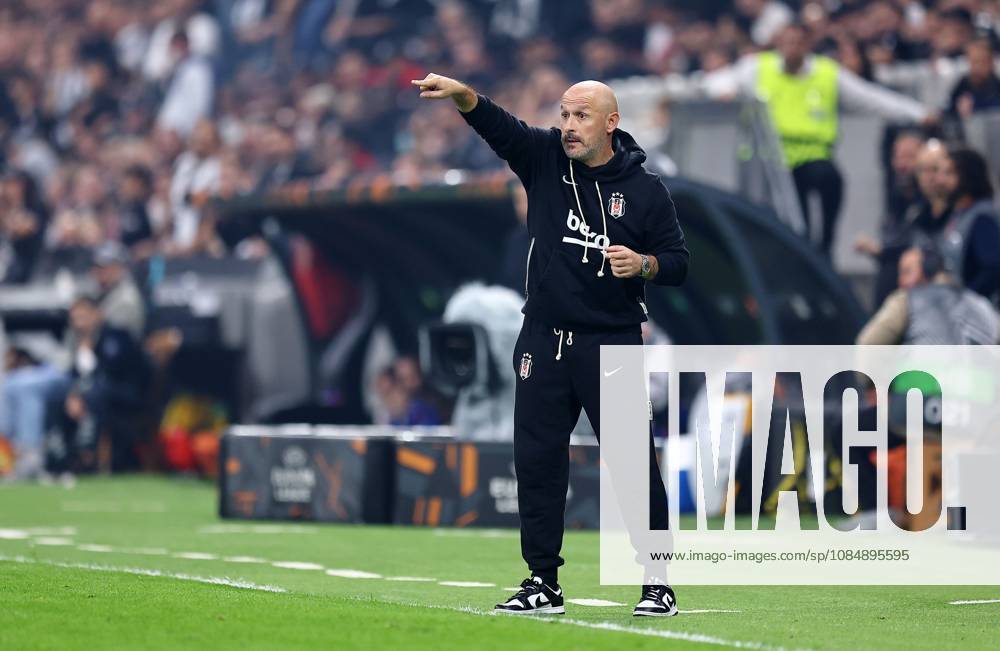 Vincenzo Italiano manager of Besiktas Besiktas v Crystal Palace, UEFA Europa League, Football, Tupras Stadium, Istanbul, Turkey - 22 Oct 2026Istanbul Tupras Stadium Turkey