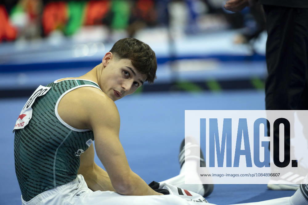 Rotterdam The Netherlands 22nd October 2026 World Championships artistic gymnastics. Mens allround competition Timo Eder (GER) finishes 14th