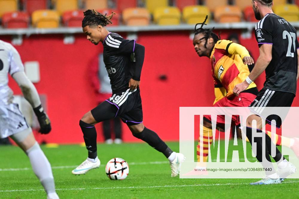 Anderlecht s Jayden Onia-Seke is pictured in action during a soccer game between Polish Jagiellonia Bialystok and Belgian RSC Anderlecht, Thursday 22 October 2026 in Bialystok, Poland, on day three of the UEFA Europa League league phase. MICHALxKOSC x190698577x