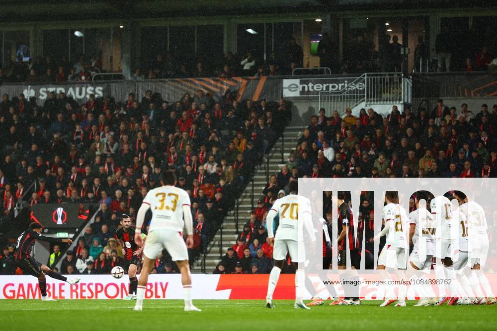 Amine Adli of AFC Bournemouth scores the sides third goal to make it 3-0 AFC Bournemouth v AC Milan, UEFA Europa League, Football, Vitality Stadium, Bournemouth, UK - 22 Oct 2026Bournemouth Vitality Stadium United Kingdom