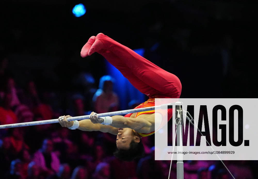 Yang Haonan of China during the artistic gymnastics competition on Day 6 of the World Championships at Ahoy in Rotterdam, Netherlands, on October 22, 2026. DeFodi Images