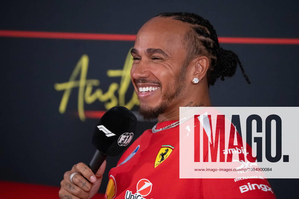 AUSTIN, UNITED STATES, OCT 22: Lewis Hamilton of Great Britain and Scuderia Ferrari HP in the Drivers press conference, PK, Pressekonferenz during previews ahead of the F1 Grand Prix of United States at Circuit of The Americas on October 22, 2026 in Austin, Texas (photo by Richard Callis SPP)
