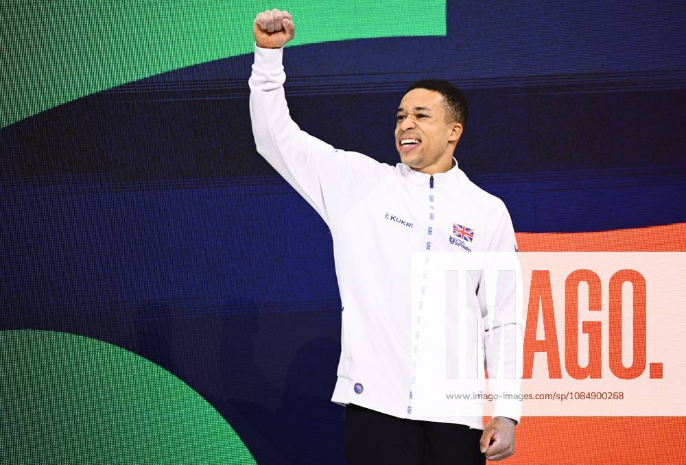 Netherlands Artistic Gymnastics World Championships 9270933 22.10.2026 Britain s bronze medallist Joe Fraser celebrates on the podium during the awards ceremony for the men s all-around final at the 2026 World Artistic Gymnastics Championships in Rotterdam, the Netherlands. Alexey Filippov Sputnik Rotterdam Netherlands