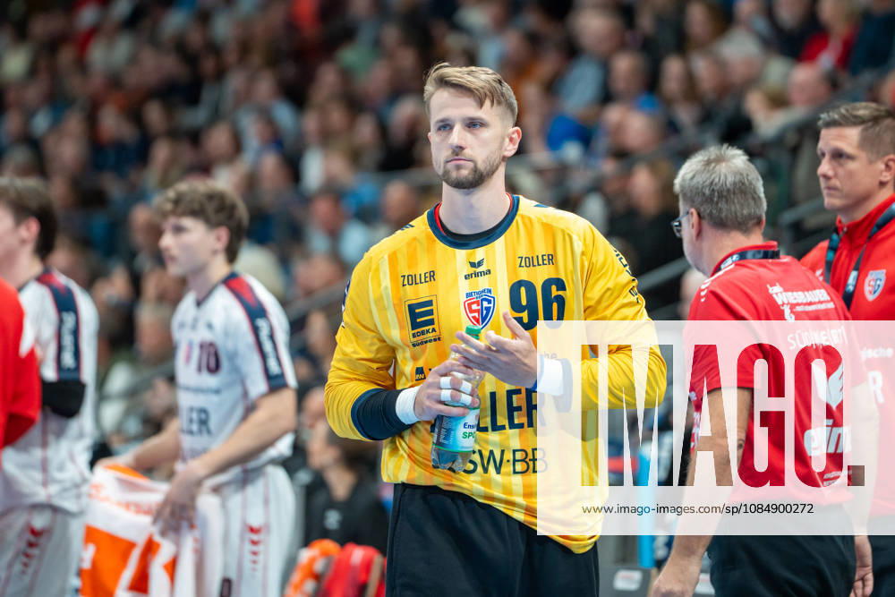 Handball I Men I 2026–2027 Season I Bundesliga I Matchday 10 I TVB Stuttgart vs. SG BBM Bietigheim I October 22, 2026 Jan Hrdlicka 96, SG BBM Bietigheim Stuttgart Porsche Arena Baden-Württemberg Germany
