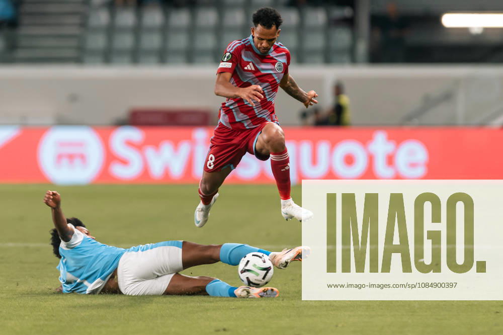 IAGO SIQUEIRA 8 of Riga in action during the Conference League Matchday 2 game between Pafos and Riga at Alpha Mega Stadium in Kolossi,Limassol,Cyprus on 22 of October 2026. Limassol CYPRUS - ZUMAk195 20261022_znp_k195_049