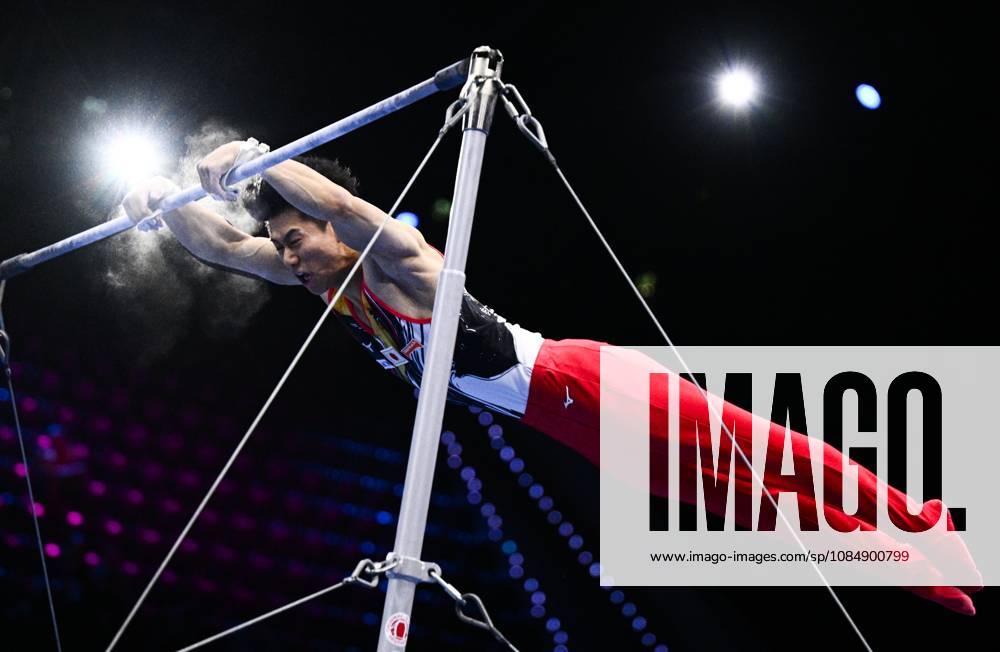Netherlands Artistic Gymnastics World Championships 9270947 22.10.2026 Japan s Daiki Hashimoto competes on the horizontal bar during the men s all-around final at the 2026 World Artistic Gymnastics Championships in Rotterdam, the Netherlands. Alexey Filippov Sputnik Rotterdam Netherlands