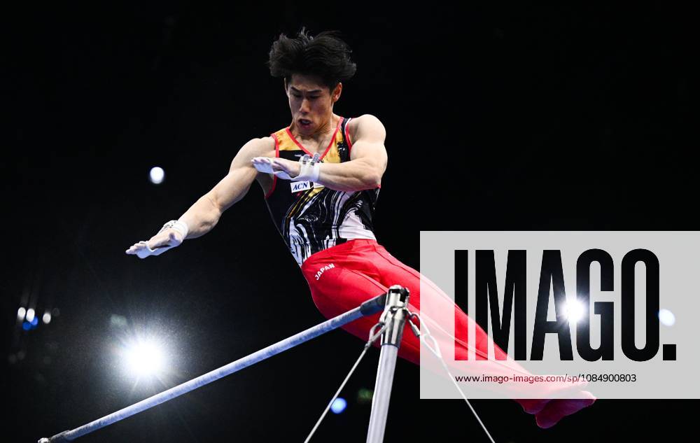 Netherlands Artistic Gymnastics World Championships 9270949 22.10.2026 Japan s Daiki Hashimoto competes on the horizontal bar during the men s all-around final at the 2026 World Artistic Gymnastics Championships in Rotterdam, the Netherlands. Alexey Filippov Sputnik Rotterdam Netherlands