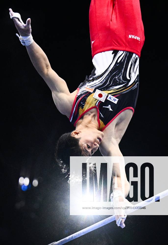 Netherlands Artistic Gymnastics World Championships 9270951 22.10.2026 Japan s Daiki Hashimoto competes on the horizontal bar during the men s all-around final at the 2026 World Artistic Gymnastics Championships in Rotterdam, the Netherlands. Alexey Filippov Sputnik Rotterdam Netherlands