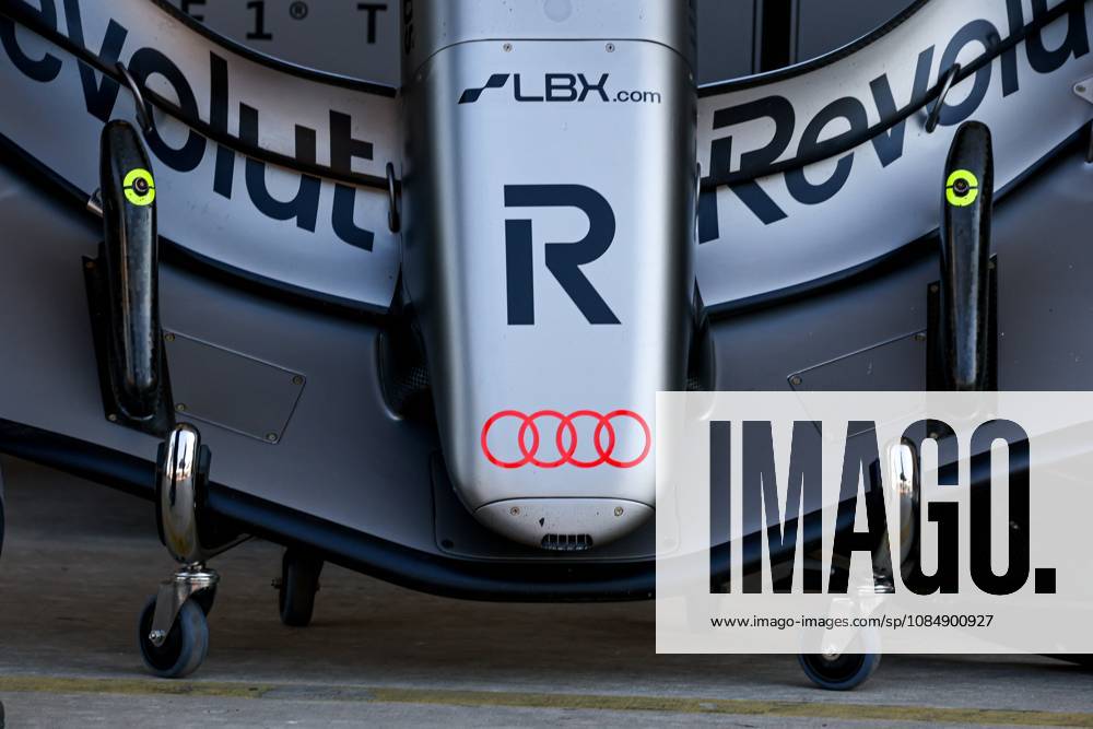 Front Wing of the (5) Audi Revolut F1 Team R26 Audi during United States Grand Prix - Austin - Thursday - Media Day at Circuit of the Americas (COTA) in Austin. Italy Sports - October 22, 2026 - ZUMAm313 20261022_zsp_m313_009