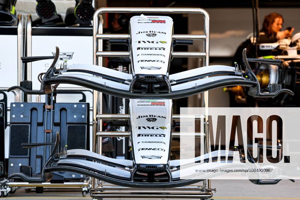 Front Wing of the (11) Cadillac F1 Team CT6-V Cadillac during United States Grand Prix - Austin - Thursday - Media Day at Circuit of the Americas (COTA) in Austin. Italy Sports - October 22, 2026 - ZUMAm313 20261022_zsp_m313_019