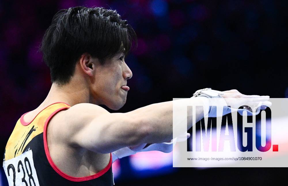 Netherlands Artistic Gymnastics World Championships 9270958 22.10.2026 Japan s Daiki Hashimoto reacts as he prepares to compete on the horizontal bar during the men s all-around final at the 2026 World Artistic Gymnastics Championships in Rotterdam, the Netherlands. Alexey Filippov Sputnik Rotterdam Netherlands