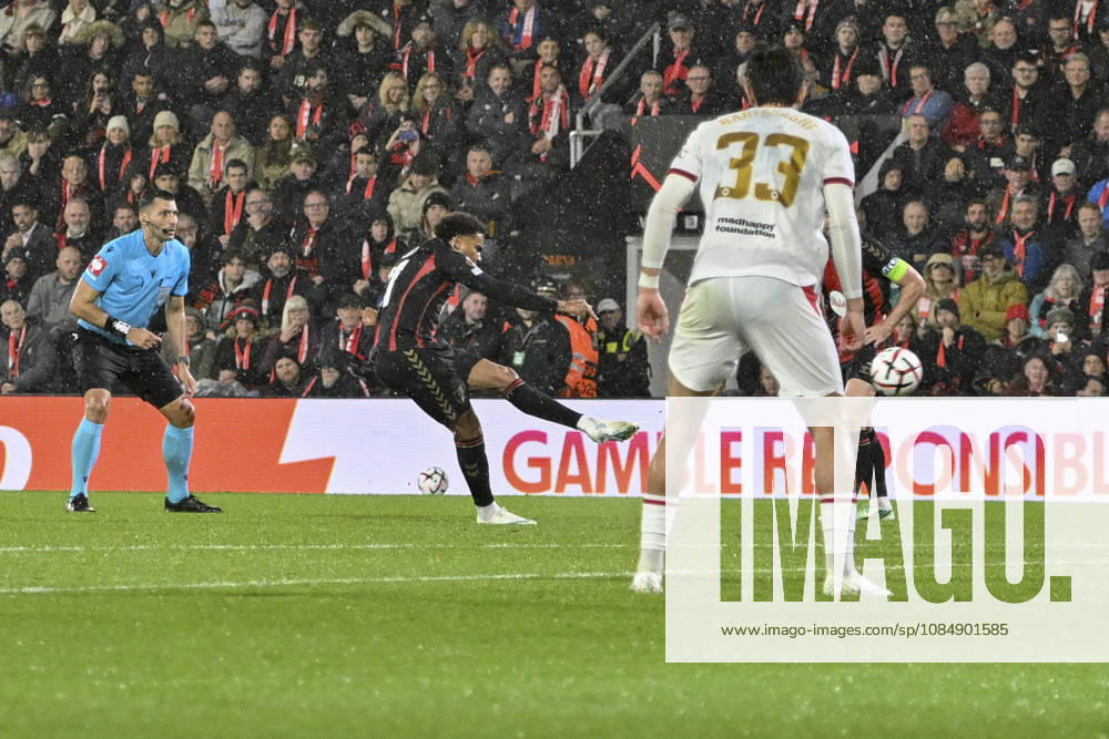 AFC Bournemouth v AC Milan, UEFA Europa League Amine Adli of Bournemouth scores their side s third goal (3-0) during AFC Bournemouth v AC Milan UEFA Europa League Matchday 3 at the Vitality Stadium, Bournemouth, England on 22 October 2026 Credit: Andy Thomas Every Second Media Editorial use only. All images are copyright Every Second Media Limited. No images may be reproduced without prior permission.