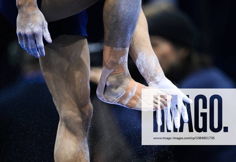 Netherlands Artistic Gymnastics World Championships 9270960 22.10.2026 Britain s Jake Jarman prepares to compete in the floor exercise during the men s all-around final at the 2026 World Artistic Gymnastics Championships in Rotterdam, the Netherlands. Alexey Filippov Sputnik Rotterdam Netherlands