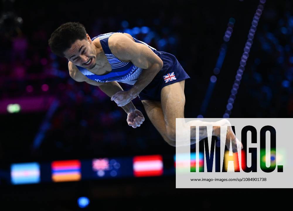 Netherlands Artistic Gymnastics World Championships 9270961 22.10.2026 Britain s Jake Jarman competes in the floor exercise during the men s all-around final at the 2026 World Artistic Gymnastics Championships in Rotterdam, the Netherlands. Alexey Filippov Sputnik Rotterdam Netherlands