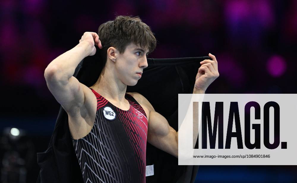 Netherlands Artistic Gymnastics World Championships 9270962 22.10.2026 Arsenii Dukhno of Team World Gymnastics Neutral Athletes 2 is seen during the men s all-around final at the 2026 World Artistic Gymnastics Championships in Rotterdam, the Netherlands. Alexey Filippov Sputnik Rotterdam Netherlands