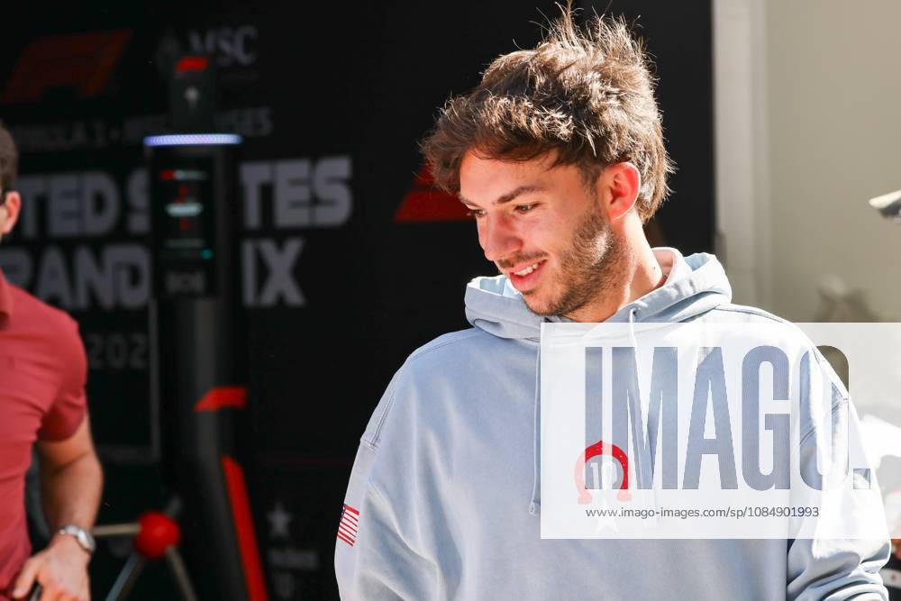 Pierre Gasly from France during United States Grand Prix - Austin - Thursday - Media Day at Circuit of the Americas (COTA) in Austin. Italy Sports - October 22, 2026 - ZUMAm313 20261022_zsp_m313_050