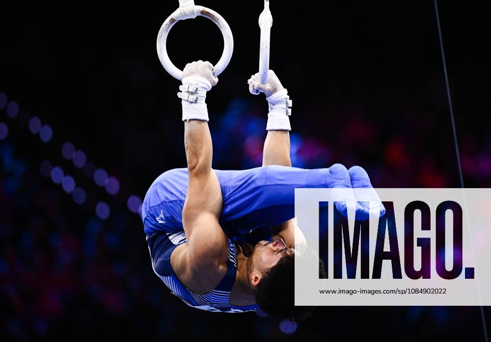 Netherlands Artistic Gymnastics World Championships 9270971 22.10.2026 Britain s Jake Jarman competes on the rings during the men s all-around final at the 2026 World Artistic Gymnastics Championships in Rotterdam, the Netherlands. Alexey Filippov Sputnik Rotterdam Netherlands