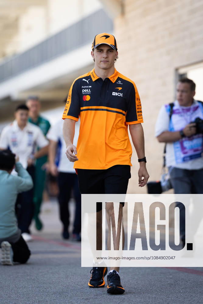 F1 - UNITED STATES GRAND PRIX 2026 PIASTRI Oscar (aus), McLaren F1 Team MCL40, portrait during the 2026 Formula 1 United States Grand Prix, 18th round of the 2026 Formula One World Championship, WM, Weltmeisterschaft from October 23 to 25, 2026 on the Circuit of the America, in Austin, Texas, United States of America - AustinUnited States