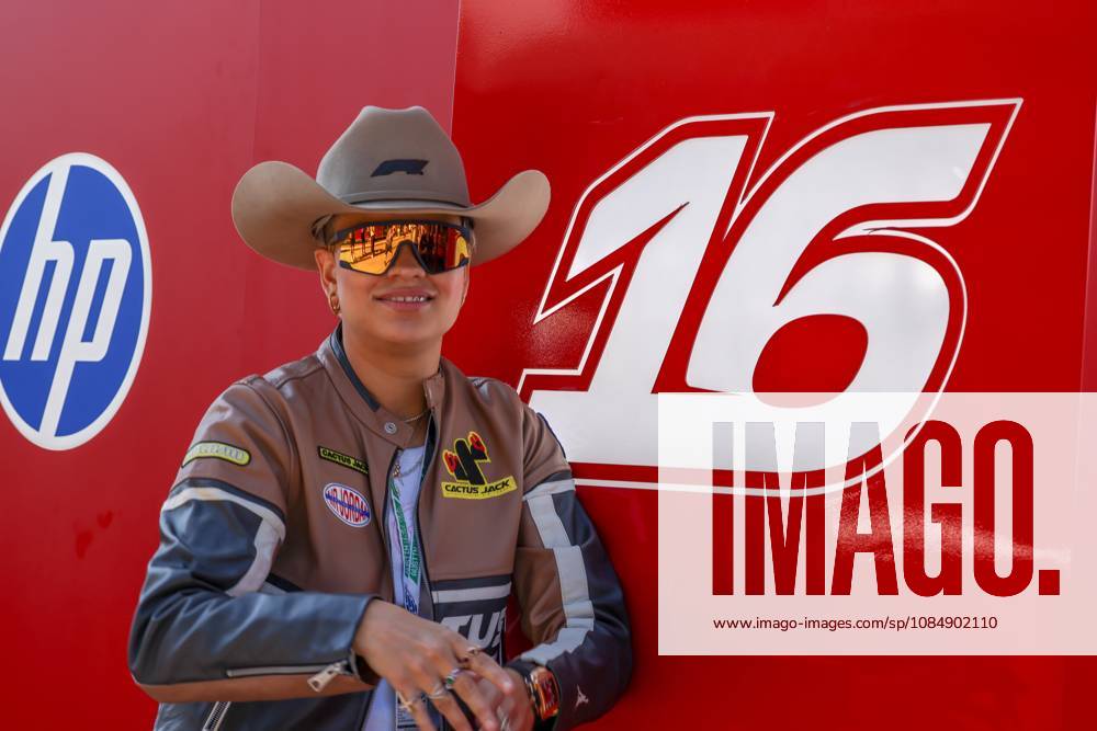 Victoria Brito, model during United States Grand Prix - Austin - Thursday - Media Day at Circuit of the Americas (COTA) in Austin. Italy Sports - October 22, 2026 - ZUMAm313 20261022_zsp_m313_076