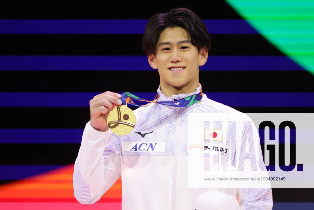 Daiki Hashimoto, JPN, after the all-around final at the 2026 World Championships in Rotterdam on October 22, 2026
