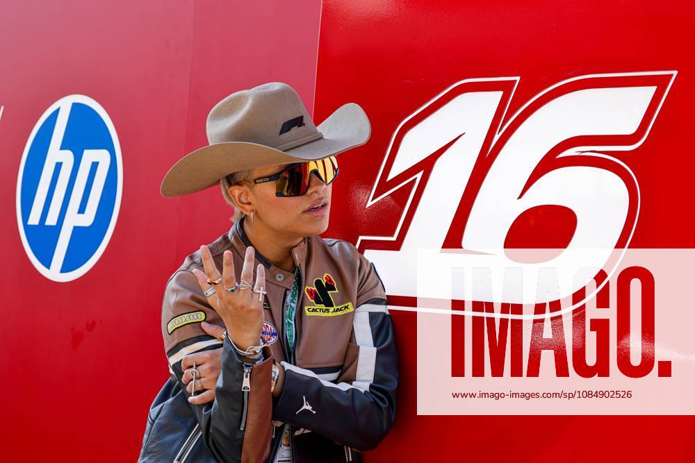 Victoria Brito, model during United States Grand Prix - Austin - Thursday - Media Day at Circuit of the Americas (COTA) in Austin. Italy - ZUMAm313 20261022_zsp_m313_080