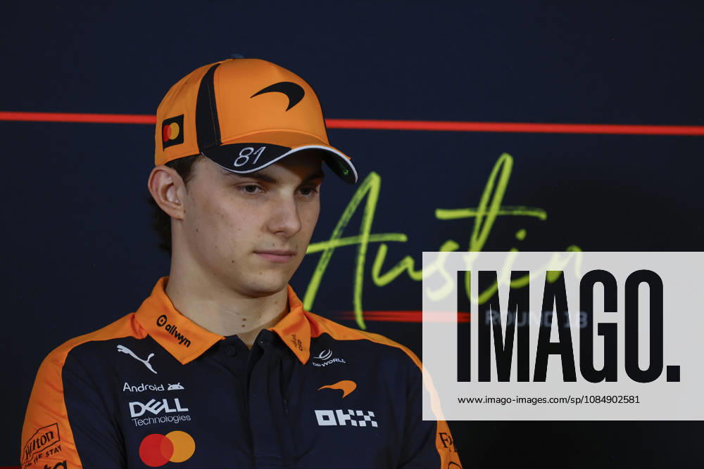 Austin, USA, F1 Grand Prix of the United States: Oscar PIASTRI of the McLaren F1 Team (MCL40), portrait, Austin, USA