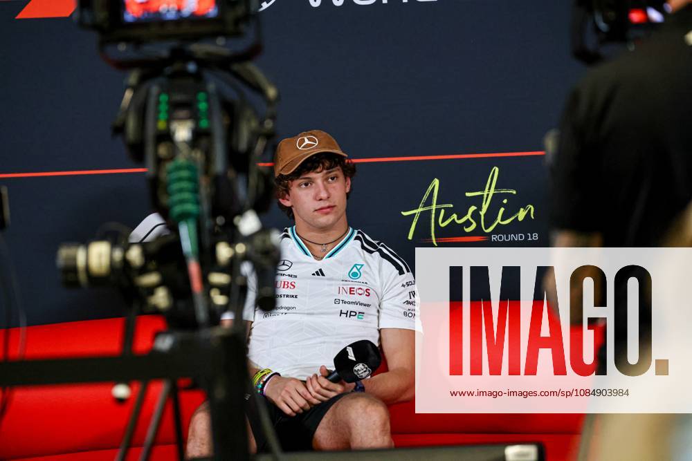 Andrea Kimi Antonelli from Italy during United States Grand Prix - Austin - Thursday - Media Day at Circuit of the Americas (COTA) in Austin. Italy - ZUMAm313 20261022_zsp_m313_120