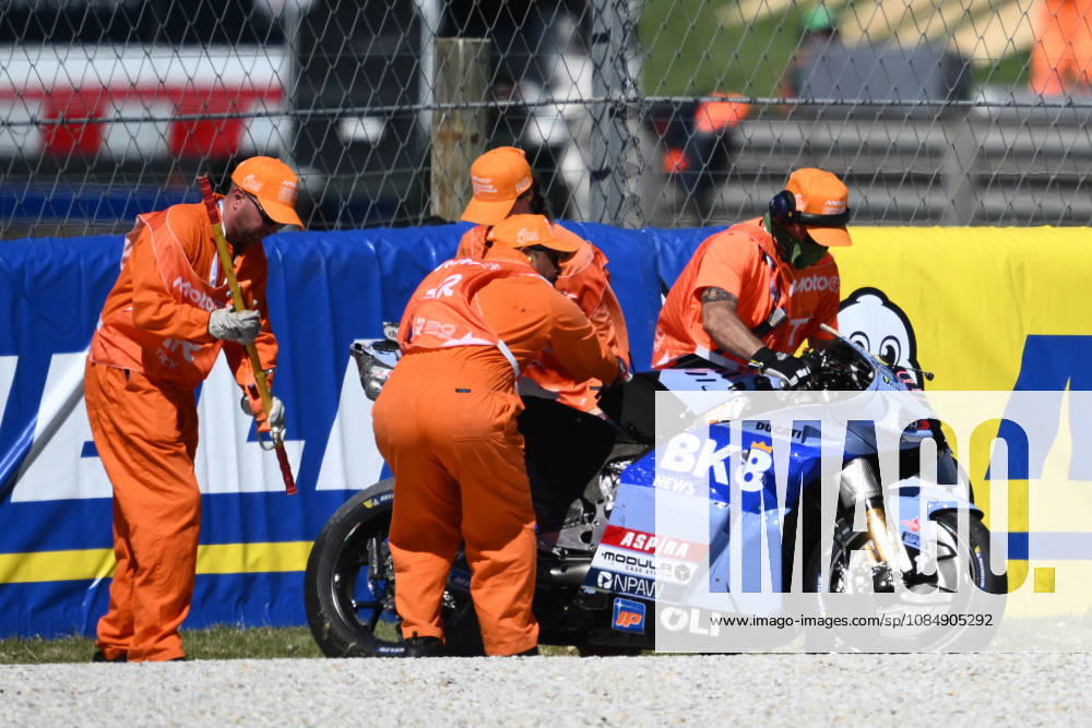 AUSTRALIAN MOTOGP, Iker Lecuona of Spain for BK8 Gresini Racing MotoGP crashes during MotoGP Free Practice One of the 2026 Australian Motorcycle Grand Prix at the Phillip Island Grand Prix Circuit on Phillip Island, Victoria, Friday, October 23, 2026. ( NO ARCHIVING, PHILLIP ISLAND VICTORIA Australia