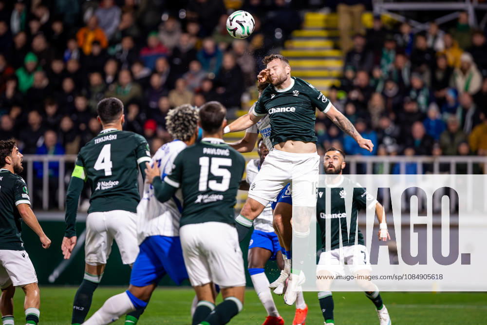 JABLONEC - BRIGHTON Martin Cedidla of Jablonec during the matchday 2 of League phase round of UEFA Conference league football match between FK Jablonec and Brighton and Hove Albion at Stadion Strelnice. Jablonec nad Nisou, Czechia, October 22, 2026. Photo by Branislav Racko