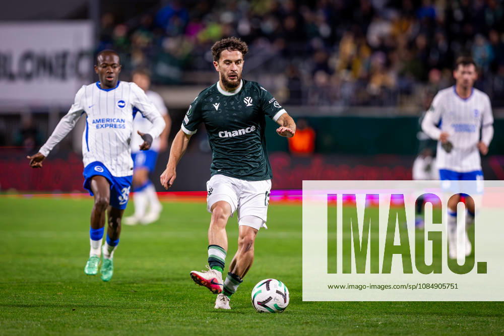 JABLONEC - BRIGHTON Richard Sedlacek of Jablonec during the matchday 2 of League phase round of UEFA Conference league football match between FK Jablonec and Brighton and Hove Albion at Stadion Strelnice. Jablonec nad Nisou, Czechia, October 22, 2026. Photo by Branislav Racko