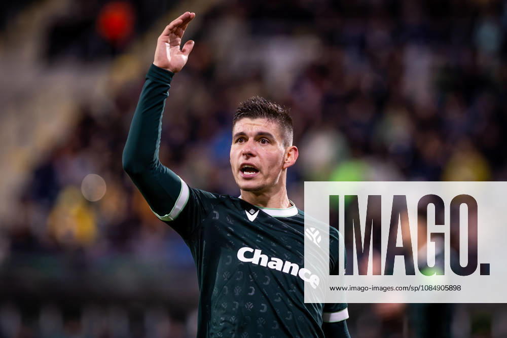 JABLONEC - BRIGHTON Jiri Slama of Jablonec during the matchday 2 of League phase round of UEFA Conference league football match between FK Jablonec and Brighton and Hove Albion at Stadion Strelnice. Jablonec nad Nisou, Czechia, October 22, 2026. Photo by Branislav Racko
