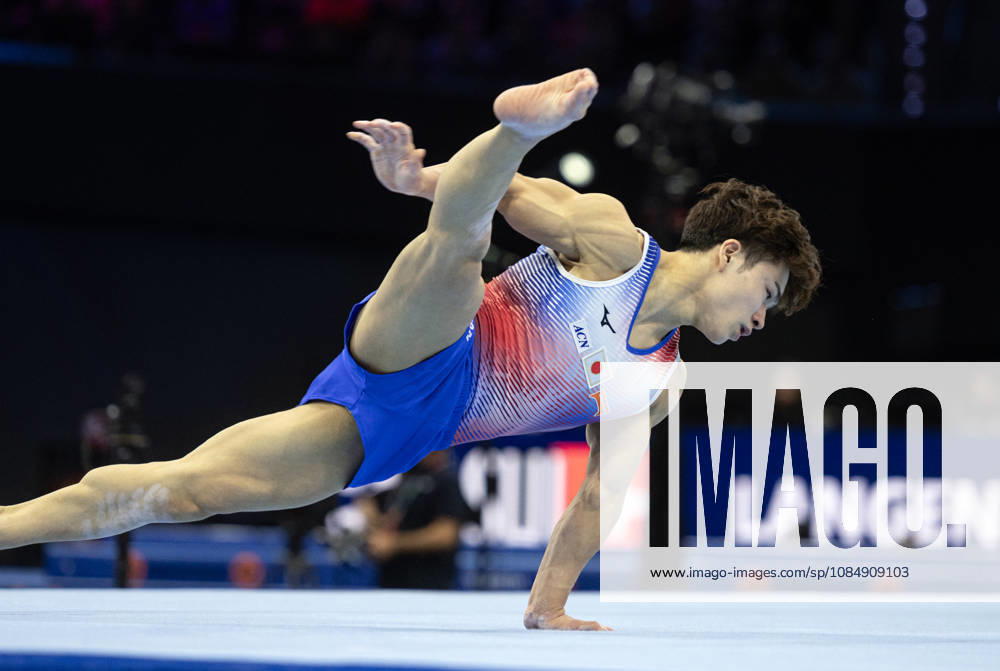Rotterdam The Netherlands 22nd October 2026 World Championships artistic gymnastics. Mens all round final Floor Shinnosuke Oka (JPN) turnen