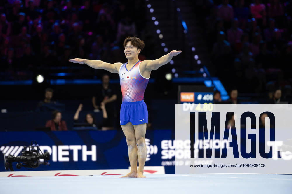 Rotterdam The Netherlands 22nd October 2026 World Championships artistic gymnastics. Mens all round final Floor Shinnosuke Oka (JPN) turnen