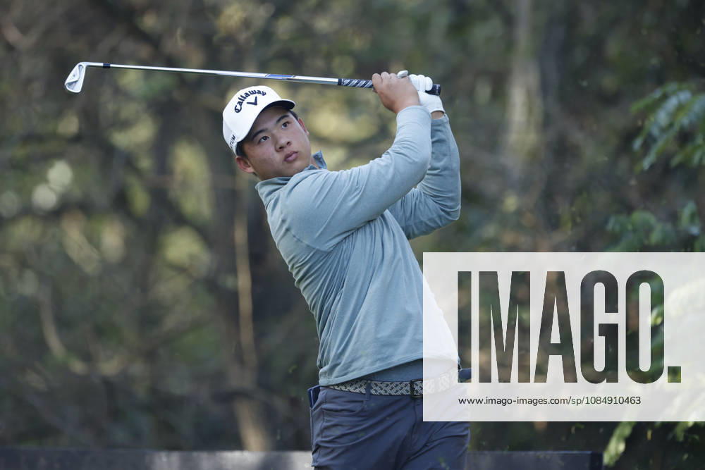 Oct 23, 2026-Cheonan, South Korea-Yanhan ZHOU of China Driver Shot on 4th Tee during a DP World Tour Genesis Championship at Woo Jeong Hills CC in Cheonan, South Korea. Cheonan SOUTH KOREA - ZUMAr168 20261023_aap_r168_006