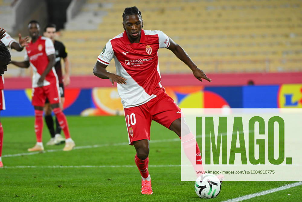 Nazinho (ASM) - UEFA Conference League match between AS Monaco and SC Freiburg on October 22, 2026 at the Louis II Stadium in Monaco.