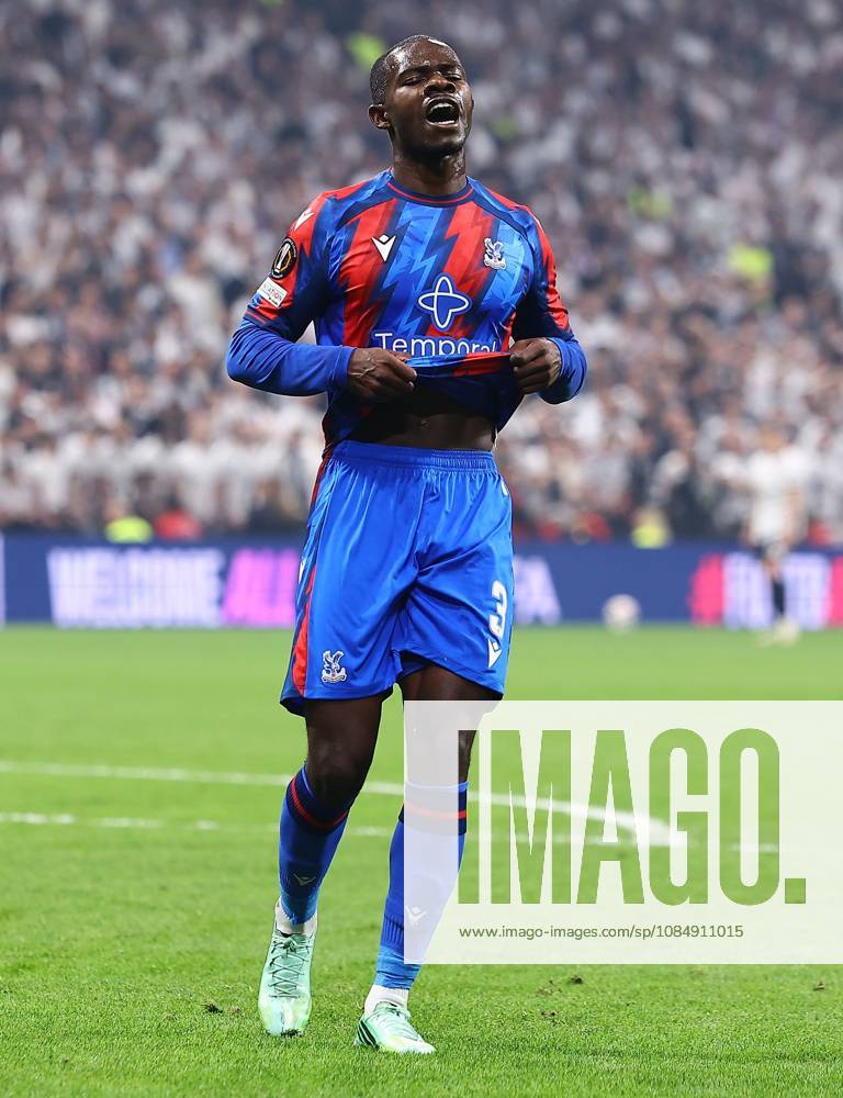 Tyrick Mitchell of Crystal Palace reacts Besiktas v Crystal Palace, UEFA Europa League, Football, Tupras Stadium, Istanbul, Turkey - 22 Oct 2026Istanbul Tupras Stadium Turkey