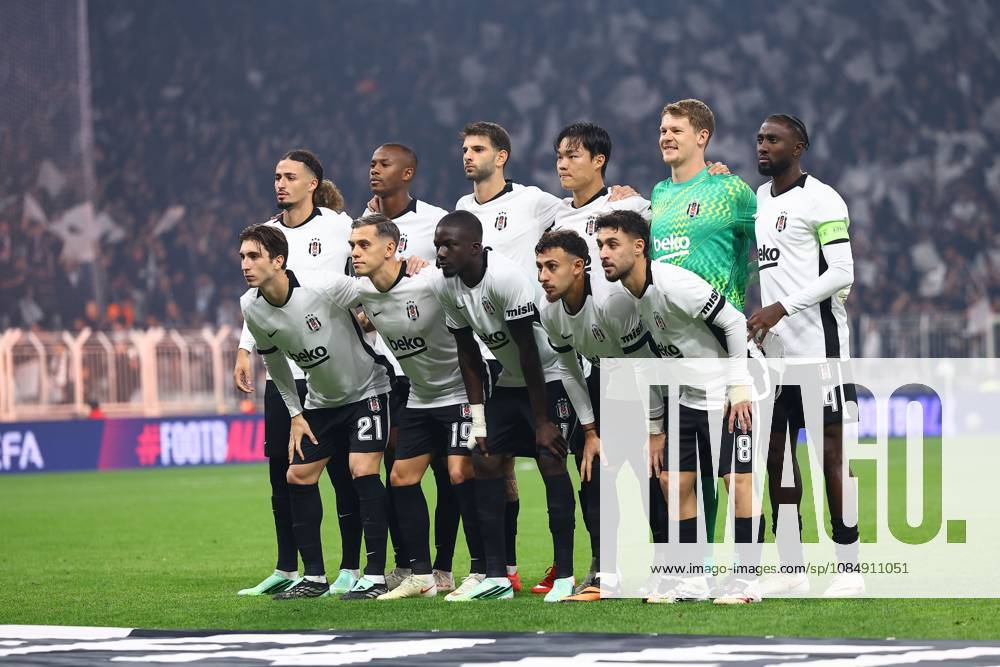 Starting XI of Besiktas team photo Besiktas v Crystal Palace, UEFA Europa League, Football, Tupras Stadium, Istanbul, Turkey - 22 Oct 2026Istanbul Tupras Stadium Turkey