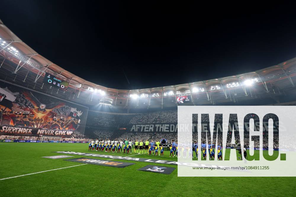 Besiktas and Crystal Palace line ups Besiktas v Crystal Palace, UEFA Europa League, Football, Tupras Stadium, Istanbul, Turkey - 22 Oct 2026Istanbul Tupras Stadium Turkey
