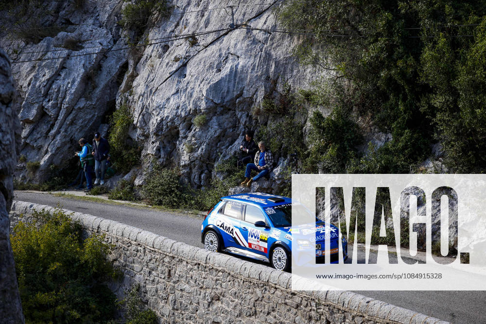 AUTO - CRITERIUM DES CEVENNES 2026 E5 NEGRE Sandro, GAUSSENS Gilles, Alpine A290 Rallye, action during the Critérium des Cévennes 2026, 8th round of the Championnat de France des Rallyes 2026, from October 23 to 24, 2026 in Brissac, France -
