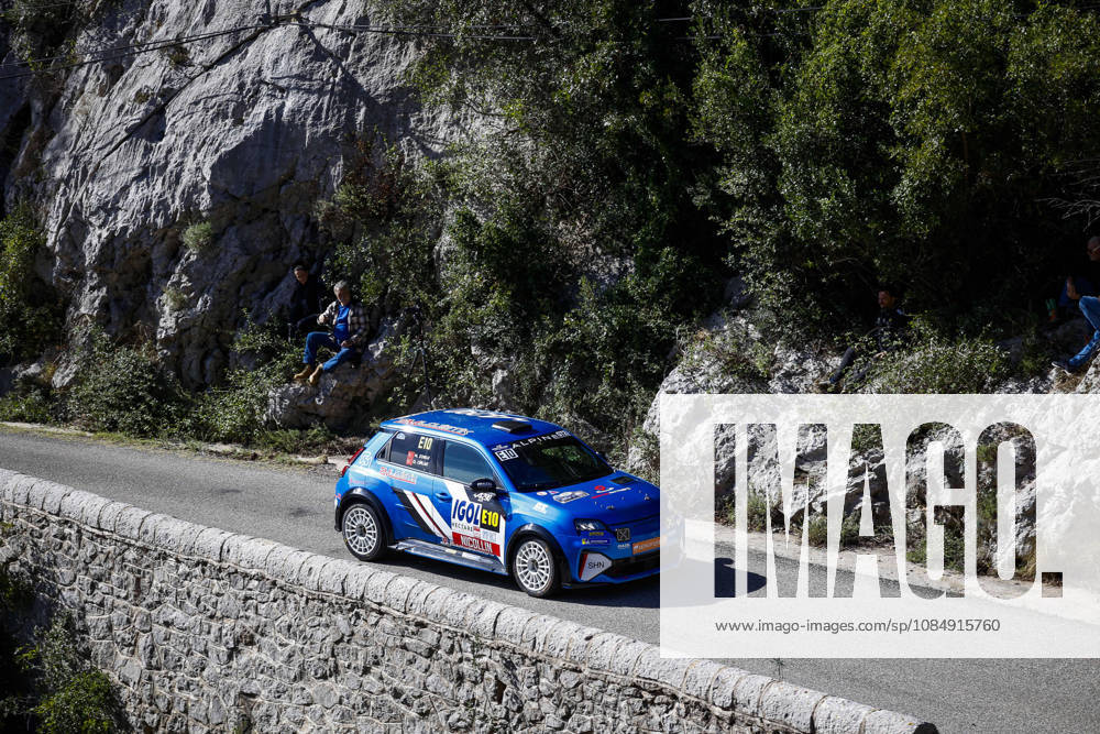 AUTO - CRITERIUM DES CEVENNES 2026 E10 ZORLU Nazan, CIPLAK Ozhan, Alpine A290 Rallye, actionE10 ZORLU Nazan, CIPLAK Ozhan, Alpine A290 Rallye, action during the Critérium des Cévennes 2026, 8th round of the Championnat de France des Rallyes 2026, from October 23 to 24, 2026 in Brissac, France -